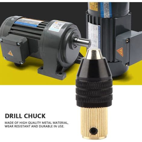 Eosnow Miniatyr Selvstrammende Chuck Mini Elektrisk Drill Tilbehør 0,3-3,4 mm (5 mm)