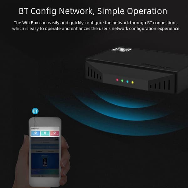 Creality WiFi Box 2.0 Intelligent assistent for 3D-printer BT-konfigurasjon Nettverkssky Slice & Pr