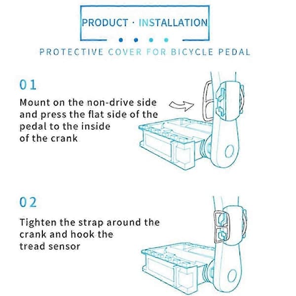 Cykel Gel Skin Skyddsfodral för Sensor, , Datorsensor Svart Skydd, 2st JP