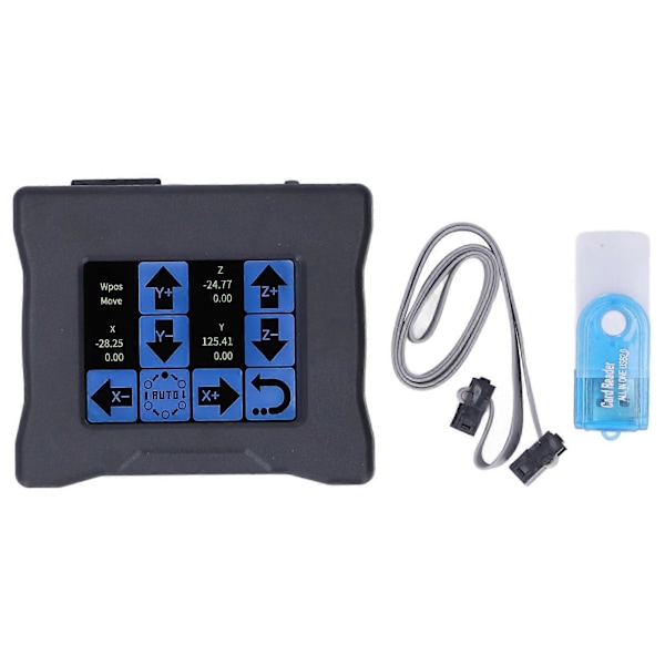 CNC Offline Controller LCD Touchscreen Offline Kontrollmodul för 3-axlig Gravyrmaskin Router NO.9564