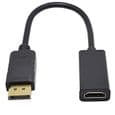 DisplayPort uros-HDMI naaras -sovitinkaapeli Full HD