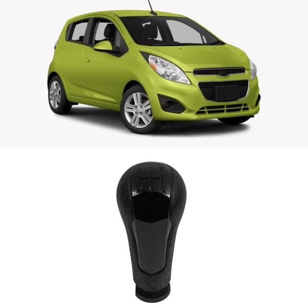 5-trins gearknop til Chevrolet Spark 2011-2016 Sølv