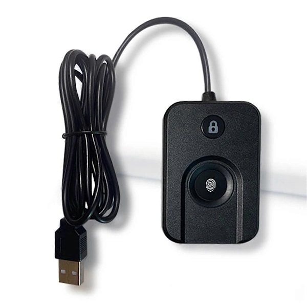 För Windows 10 11 Hello Biometrisk Fingeravtryck Inloggning USB Läsarscanner Enhet Biometrisk Säkerhet Ke