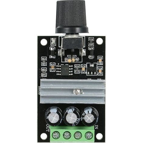 6V-28V 3A PWM DC Motorregulator Justerbar Hastighetskontrollerbryter 1023B