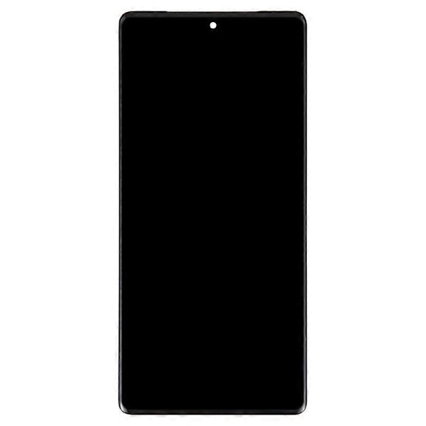 Kompatibel för Google Pixel 7 Pro 5G GP4BC GE2AE Grad C OLED-skärm och digitizer-enhet + Ram Ersättningsdel (Utan logotyp)