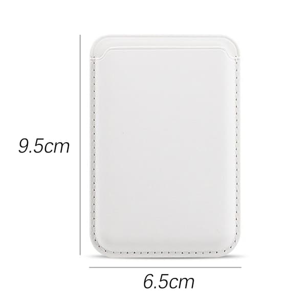 Magnetisk kortholder til iPhone Hvid