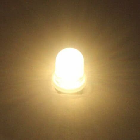 10 kpl E10 12V LED-kohdelamppuja lämmin valkoinen