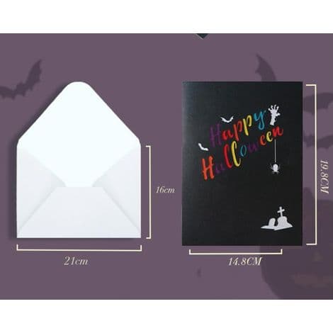 3D Halloweenkort, Pop-up Lieman-kort