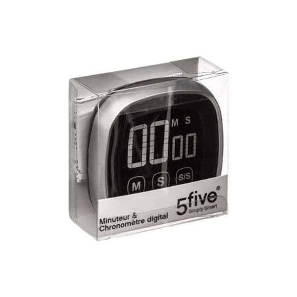 7 cm Sølv Magnetisk Digital Kjøkkentimer