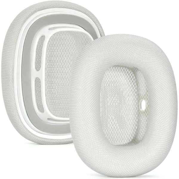 Öronkuddar för AirPods Max - Apple-tyg & silikon silver