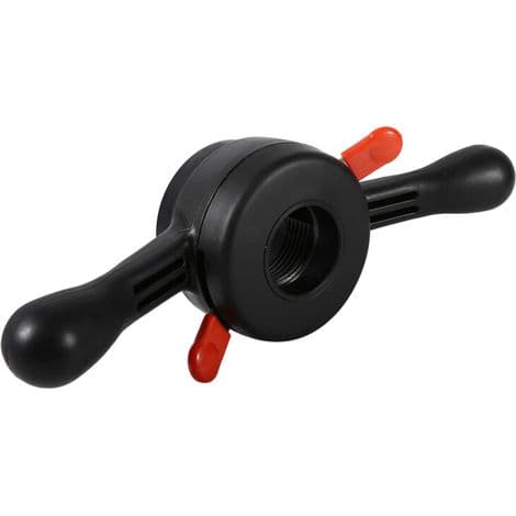 Däckbalanseringsverktyg och fjäderklämmor för hjul, stabil snabbkoppling med vingmutter för däckmontering och -byte (storlek: innerdiameter 40 mm, stigning 4 mm)