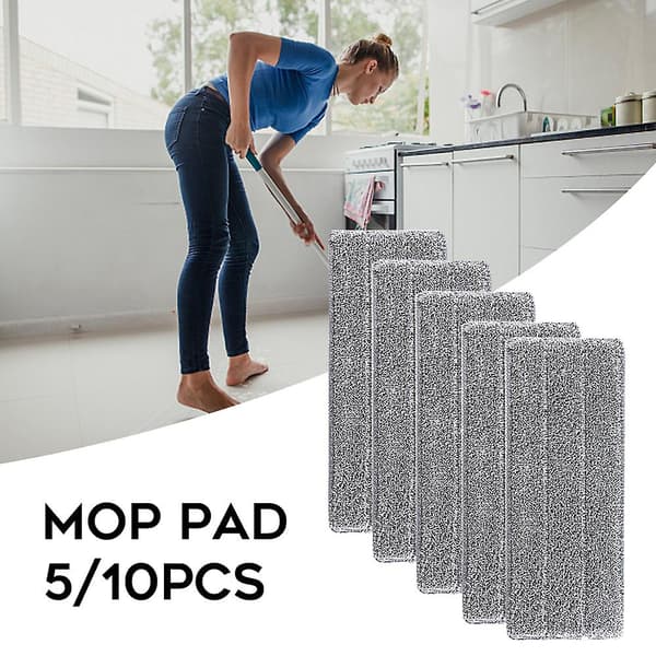 Mikrofiber Mopphode-erstatninger Vaskbare Gjenbrukbare Rengjøringsputer for Hjemmet