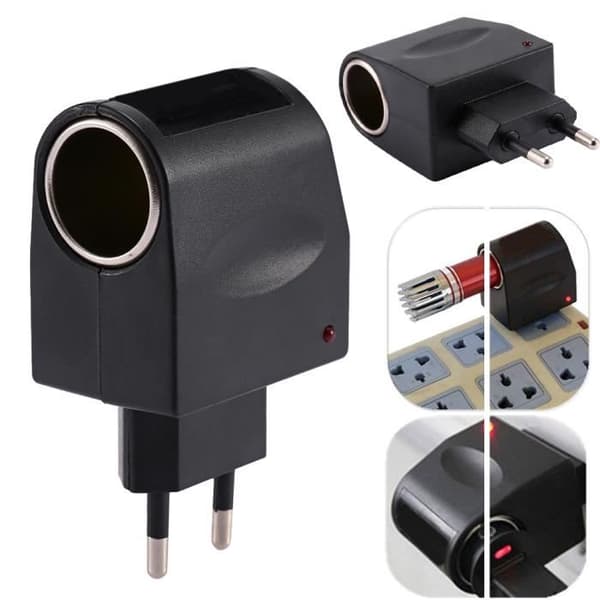 Mini AC til 12V DC sigarettenneradapteromformer for biler -PAI
