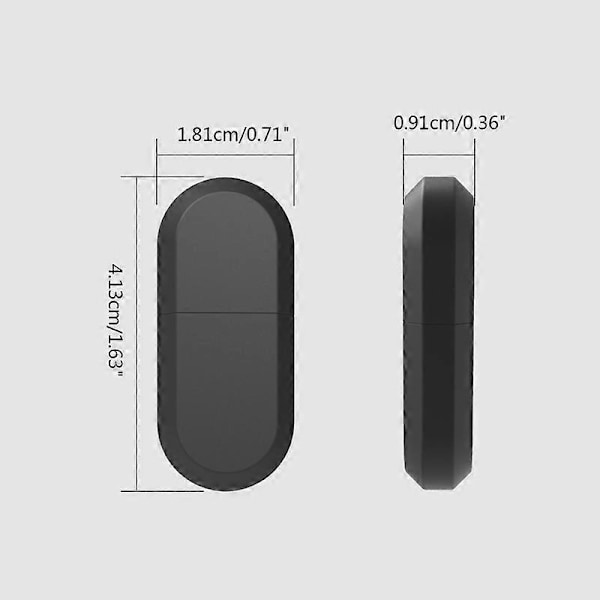 Mini Bluetooth-kompatibel 5.0 Dongel Trådlös Ljudadapter Låg Latens USB-Dongel för Hemmastereohögtalare Laptop