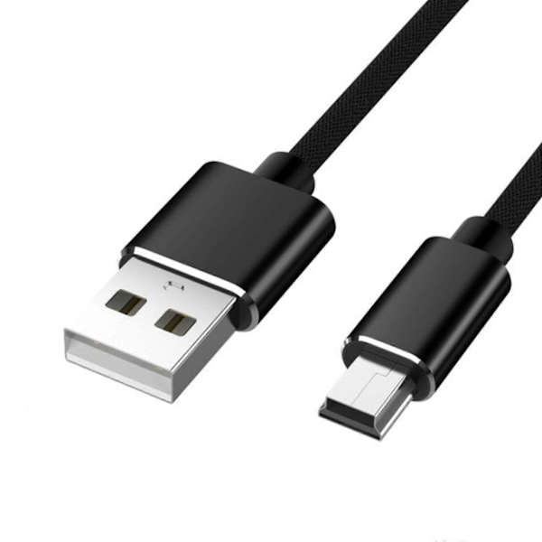 Mini USB-kabel Mini USB till USB Snabb Data Laddningskabel för MP3 MP4-spelare