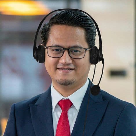 Kablet støjreducerende kontorheadset med mikrofon
