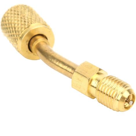 R410A SAE Han 1/4\" til SAE Hun 5/16\" Adapter til AD87-45 Split System Vakuumpumpe