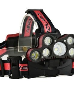 LAGERSALG super lys pandelampe 7 stk. CREE XML-T6 2 stk. Q5 LED - orange JULETRÆ