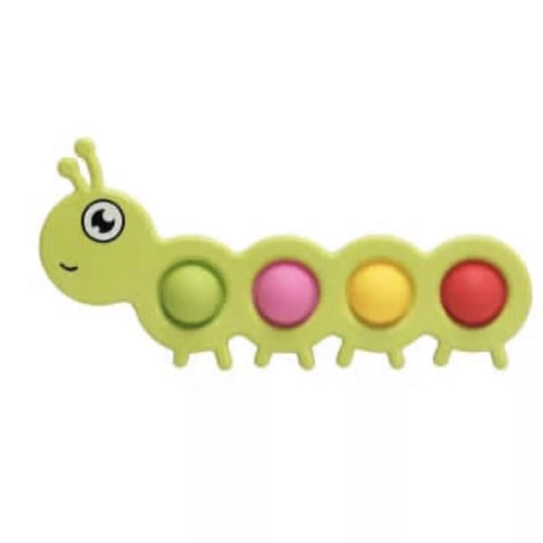 Värikäs Fidget Toy Simple Dimple Pop It