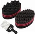 Hårstylingkam - Curl Sponge Magic Twist - Borstsvamp - Anti-brott - Unisex