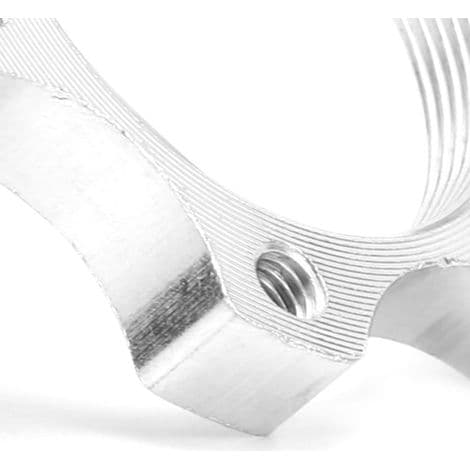 6-hullers skivebremseadapter, 44 mm gevindkonverteringsbase til skivemontering