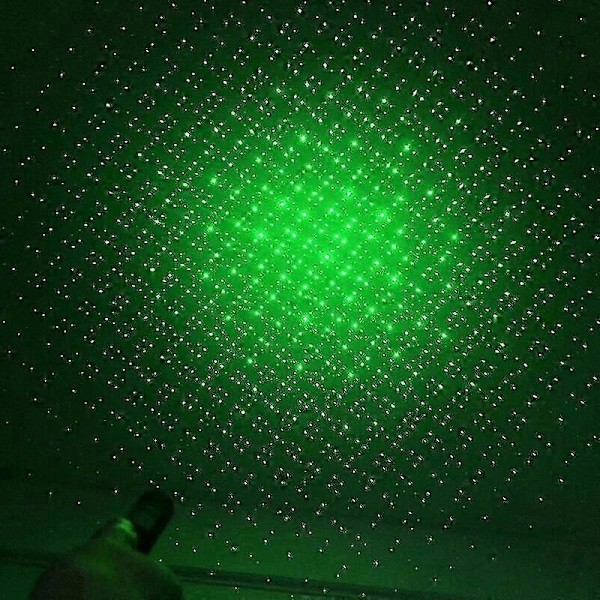 Högpresterande grön laserpekare med 10000m räckvidd 532nm Högpresterande grön laserpekare Grönt ljus Gypsophila USB-ficklampa Laserpekare