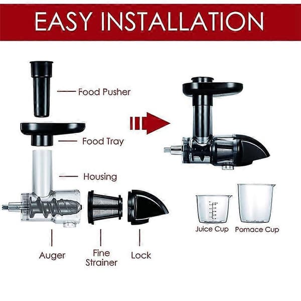 Juicer Tilbehør KA Tilbehør Reservedele Juicepresse til KitchenAid Røremaskine