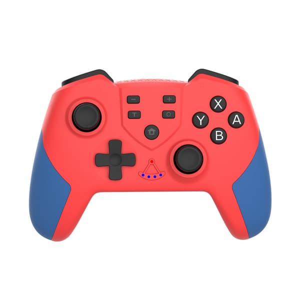 Trådløs spilcontroller til Switch, Bluetooth Gamepad Joystick med vækningsfunktion, makroprogrammering, vibration, gyroskop