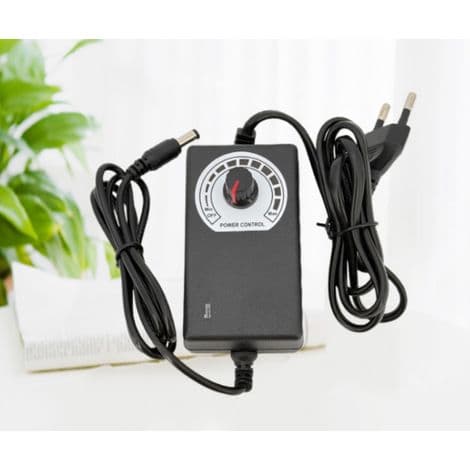 Justerbar 60W 5A 3-12V Strømforsyningstransformeradapter til Motorhastighedsregulering og LED-dæmper