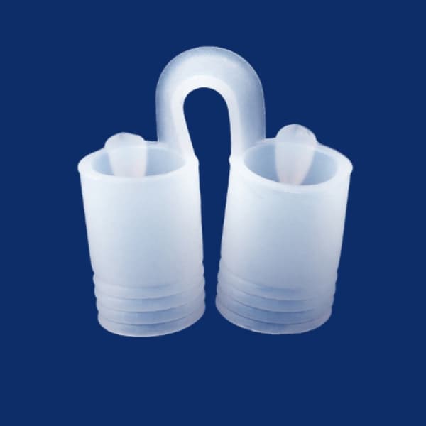Anti-snarkning näsklämma mot snarkning 4-pack Transparent