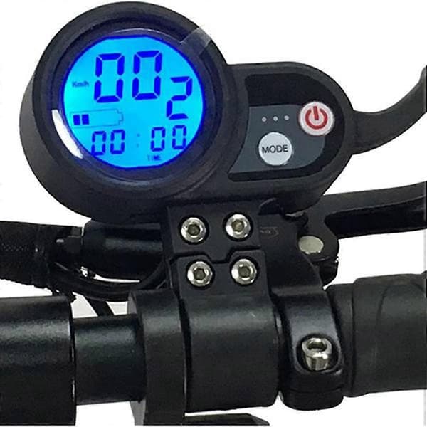 Elektrisk scooter LCD-skærm med accelerator til 10-tommers elektrisk display, 36V