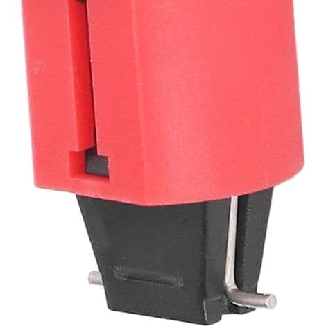 Afbryderlåseanordning, 5 stk., miniature elektrisk låsestift, industriel standardafbryder