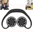 AIPERQ Personlig Ventilator - Bærbar - USB Genopladelig - Håndfri - Sort