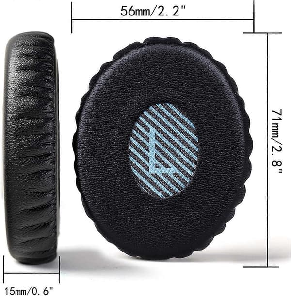 Profesjonelle øreputerstatninger for Bose On-Ear 2 (OE2 & OE2i)