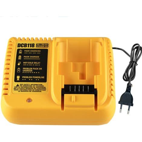 Universalladdare för Dewalt DCB101 DCB105 DCB115 DCB107 DCB206 DCB204 DCB230 DCB240 DCB120 DCB126 DCB612 09 DCB 606 - ÖVRIGA