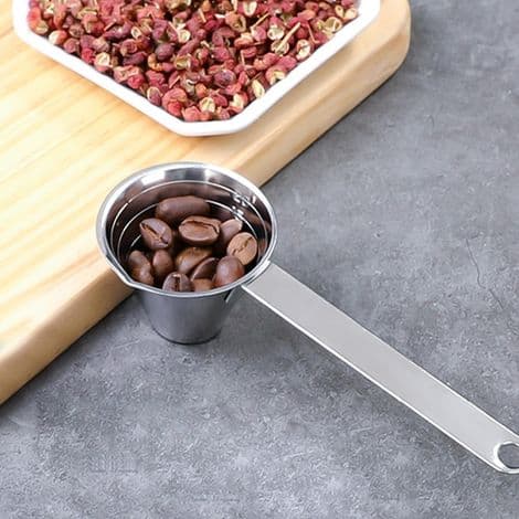 Mätkoppar i metall, mätkoppar i rostfritt stål, små mätkoppar i metall (gram)