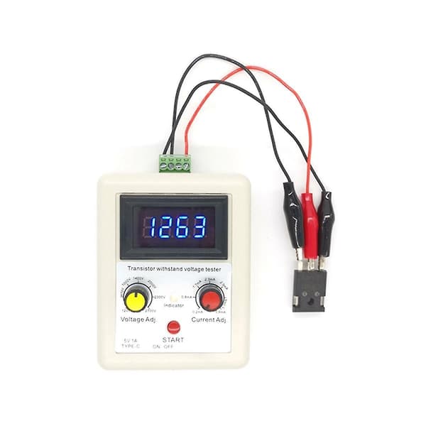 Spændingskapacitet Igbt Transistor Tester Diode Mos Triode Led Spændingstestværktøj Modstå Spændingstester Hvid+rød