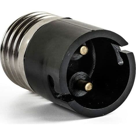 -Adapter- FINELED E27 til B22 pærekonverter, E27 Edison bajonettpæresokkelkonverter til B22 (3-pakning)