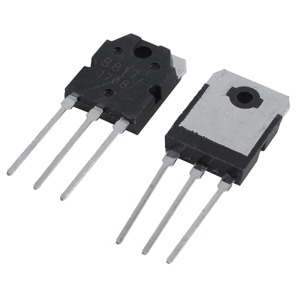 2 Piitransistoria - D 1047 + B 817, 200 V, 12 A