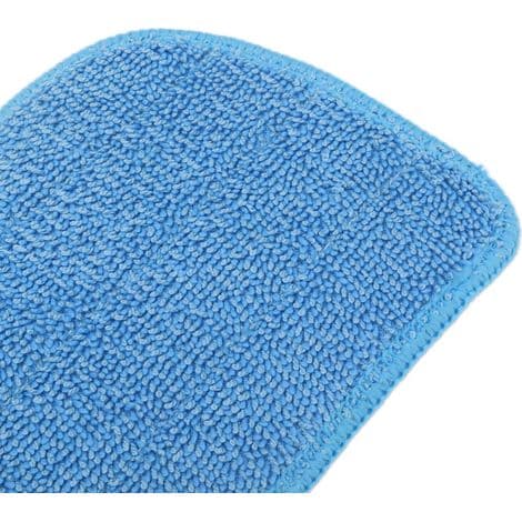 Stykker Flate Mikrofibermoppeputer for Mopper 14x41cm, Vaskbare og Gjenbrukbare, Kompatible med de fleste Borrelåsmopper