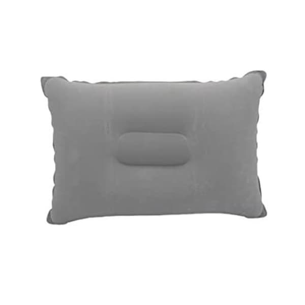 Puhallettava tyyny pehmo/PVC - Harmaa