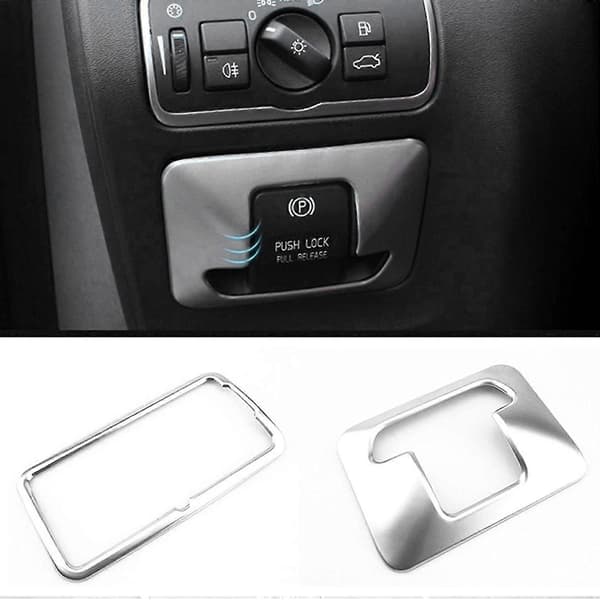 Udsøgt elektronisk håndbremseknap panel trimdæksel passer til XC60 XC70 S60 S80 2010-2014