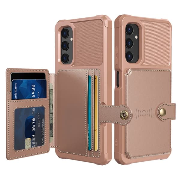 Magnetisk PU Læder Pung Etui til Samsung Galaxy A05S 4G