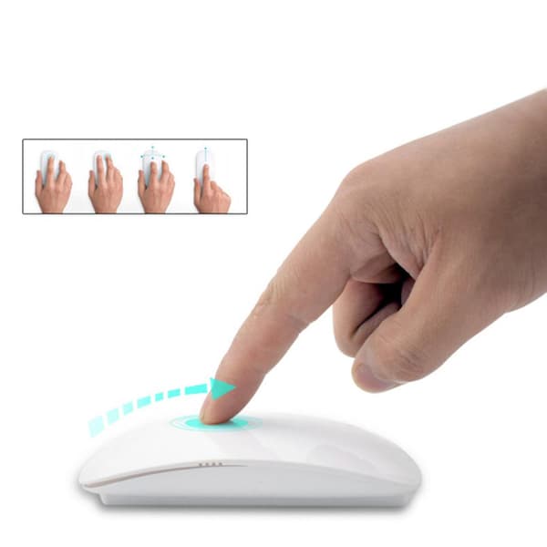 Magic Touch Mus 2.4ghz 12000 Dpi Trådlösa Optiska Möss För Windows Laptop