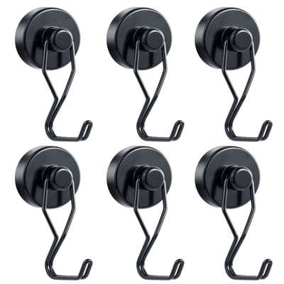 Magnetkrog - CZYDDD - Neodym - Kraftig - Rustfri - 100 lbs Tiltrækning