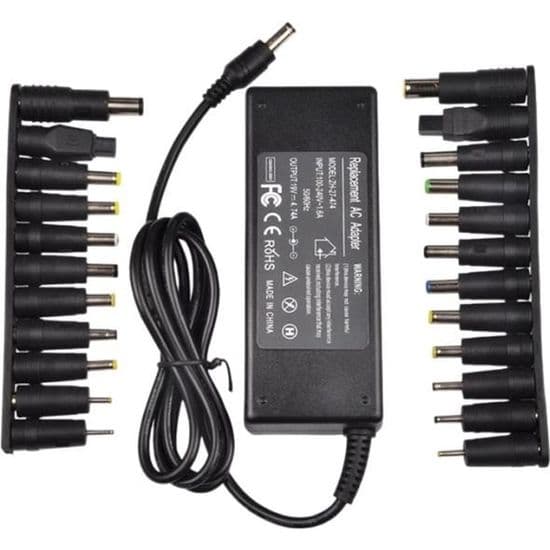 Strømadapter - SODIAL - 19V 4.74A 90W - Universal - Sort - Til bærbare computere