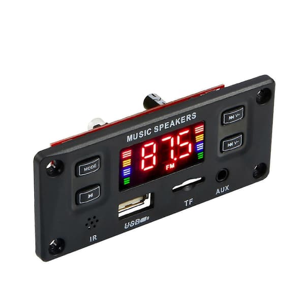 Bil FM Radio Modul Bluetooth Højttaler MP3 Dekoder Board USB TF FM Musik Del