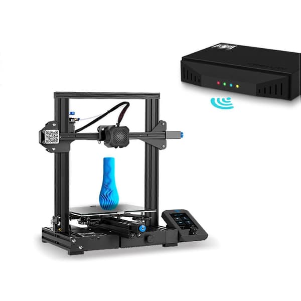 Creality WiFi Box 2.0 Intelligent assistent for 3D-printer BT-konfigurasjon Nettverkssky Slice & Pr