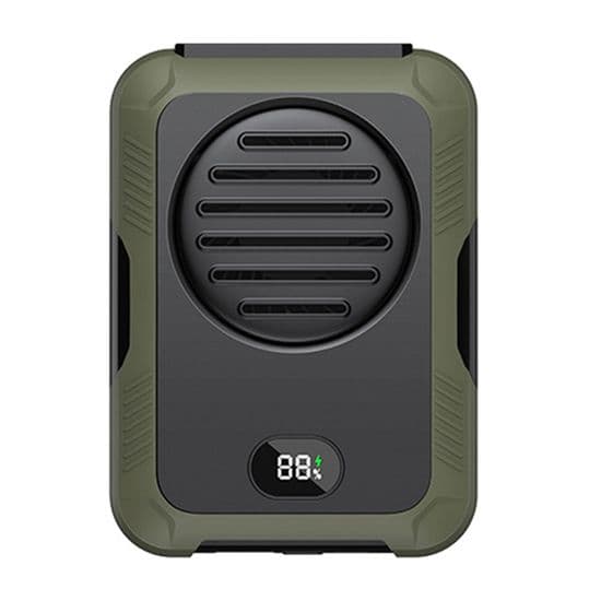 Bærbar ventilator - RYTTGOP - Mini hængende ventilator - Genopladelig - Letvægts - Sammenfoldelig
