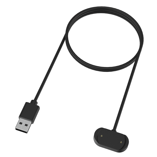 USB-oplader til Amazfit GTR 3/GTR 3 Pro/GTS 3 Sort